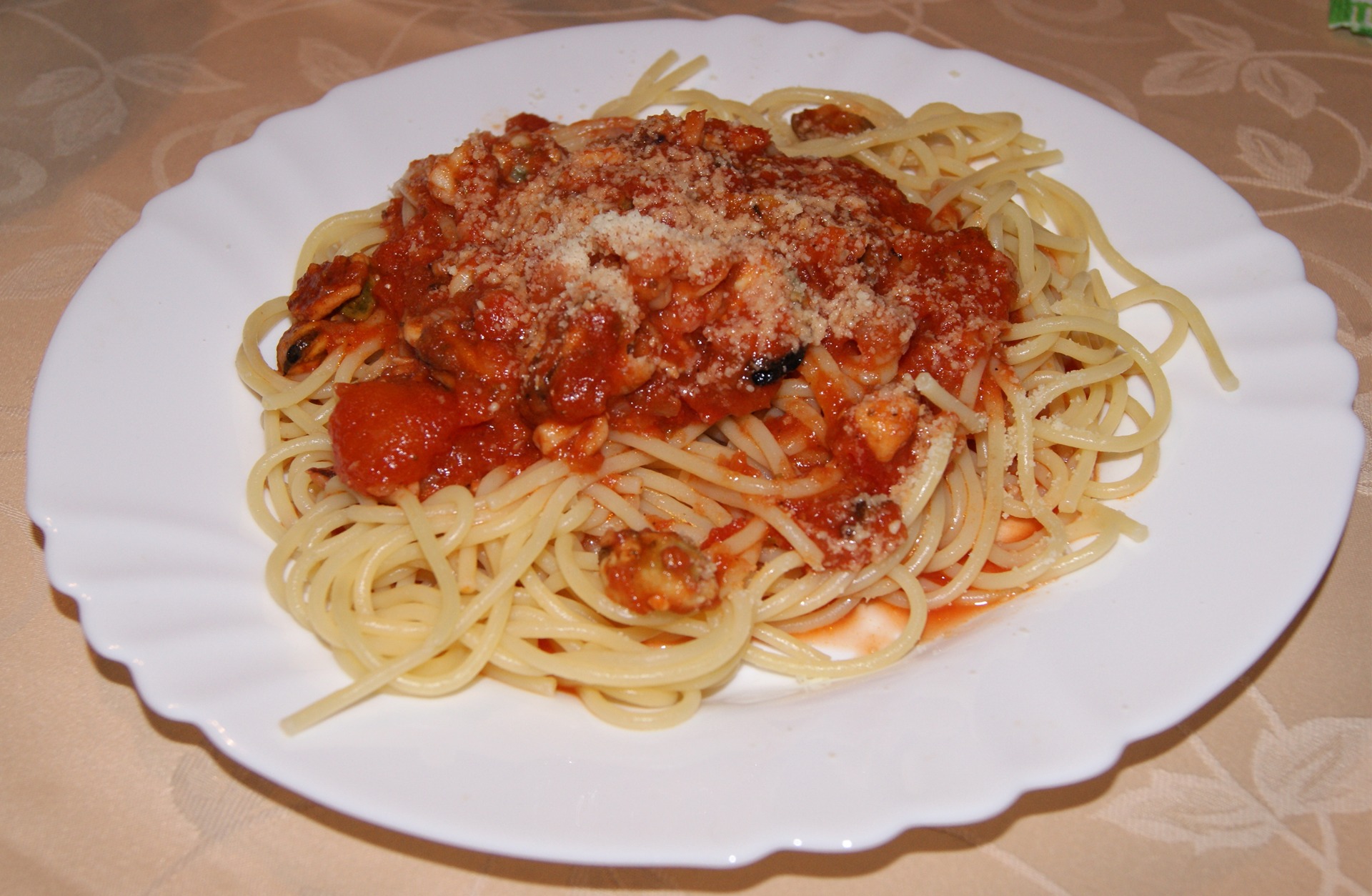 Спагетти по домашнему