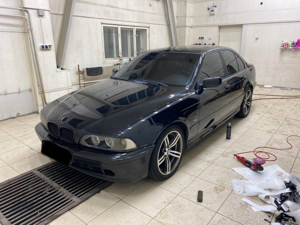 Ремонт фары — BMW 5 series (E39), 2,9 л, 2002 года | визит на сервис ...