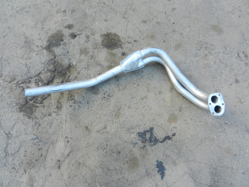 Замена выхлопной системы и реактивных тяг. — Lada 2106, 1,7 л, 1994 ...