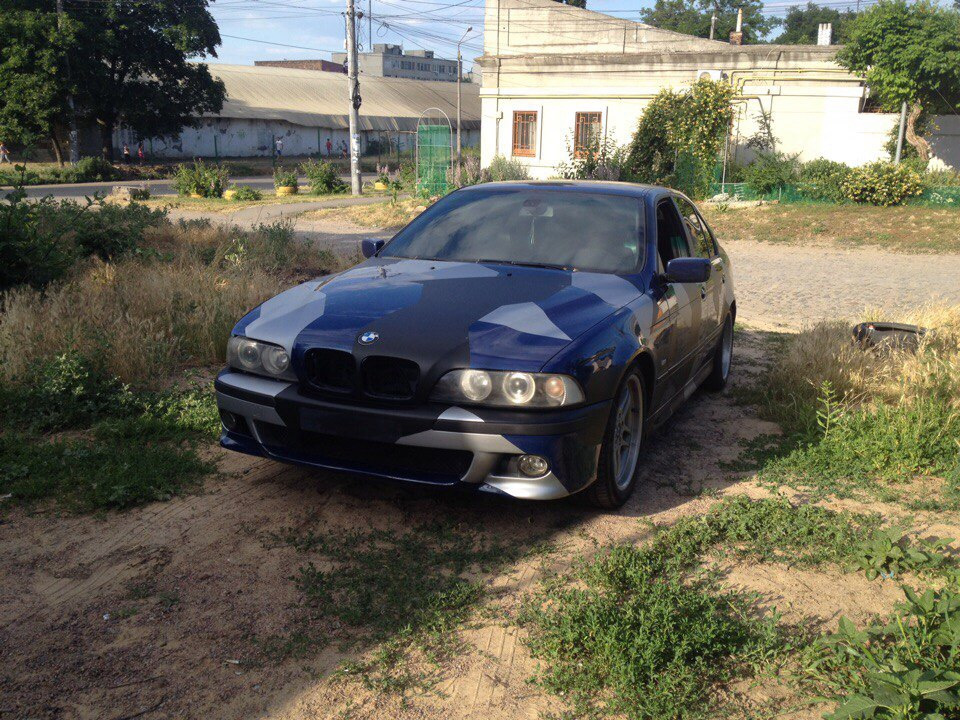 BMW e39 камуфляж