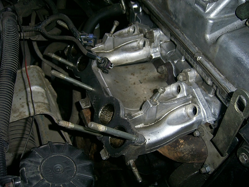 2 в 1Замена прокладки коллектора, + промывка форсунок. — Lada 2115, 1,5 ...