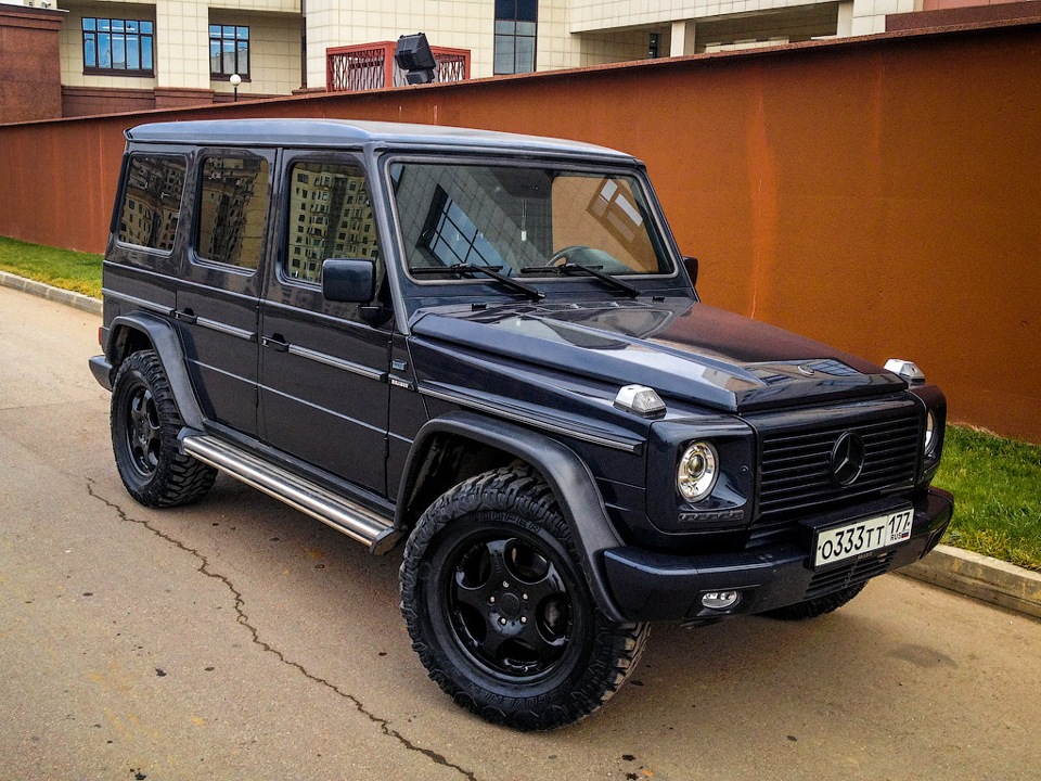 Mercedes g на 33 колесах