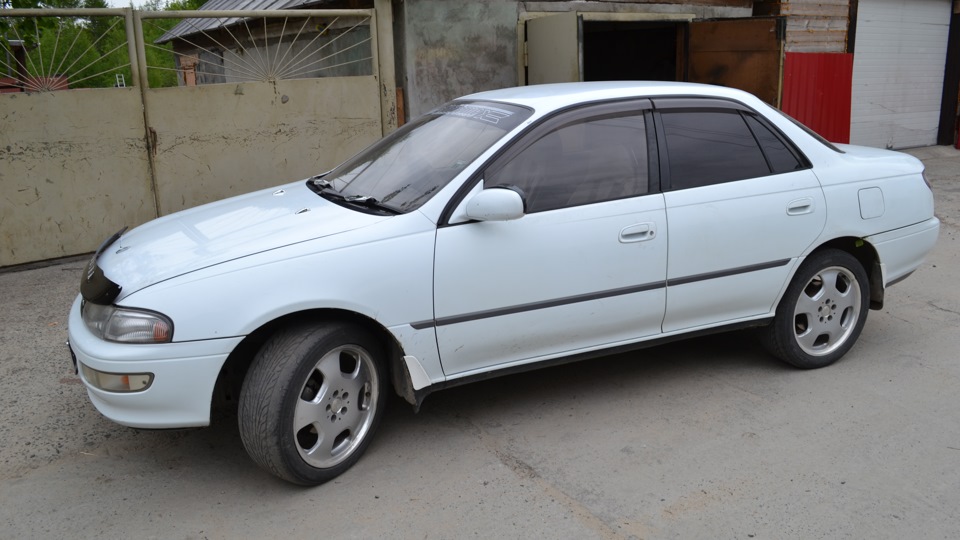 замена магнитоллы колонок и установка саба — Toyota Carina (6G), 2 л ...