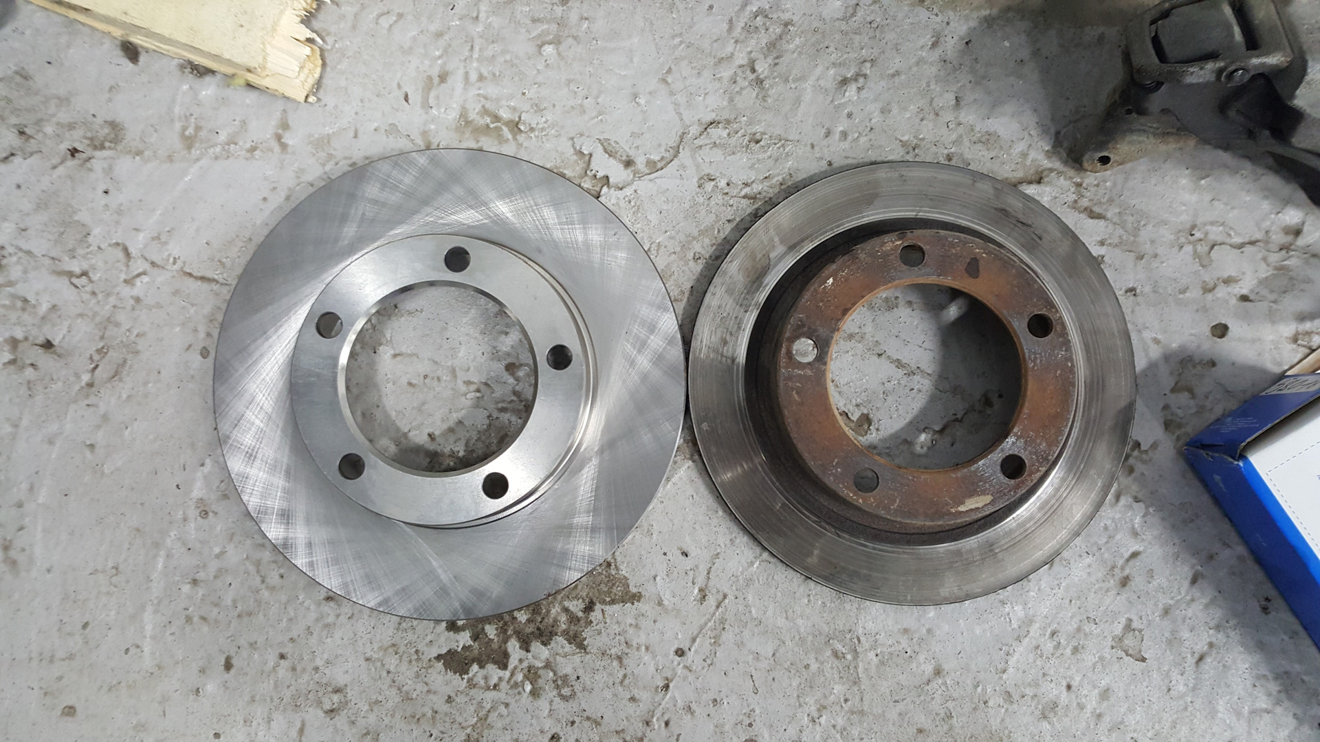 тормозные диски шеви нива