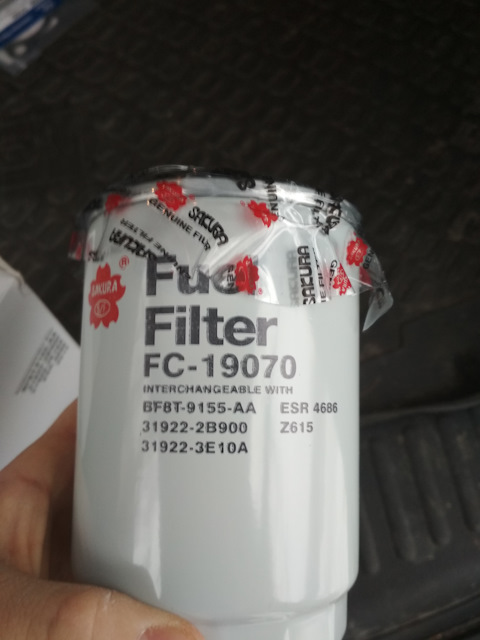 319222B900 Фильтр топливный (дизель) KIA HYUNDAI | Запчасти на DRIVE2
