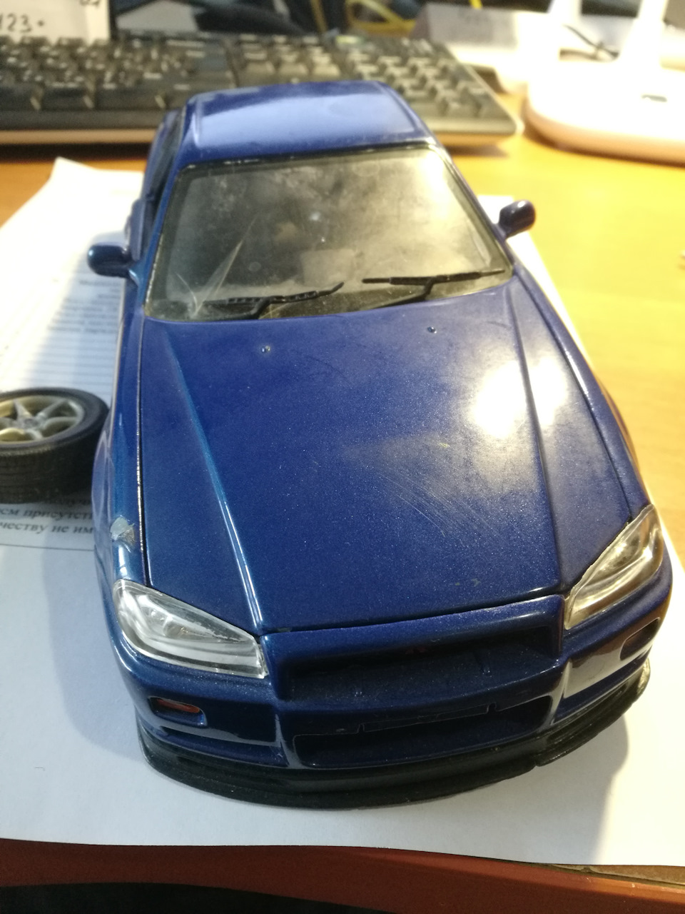 Nissan Skyline R34 от Motor Max 1:18 Разборка/Покраска — Сообщество  «Масштабные Модели» на DRIVE2