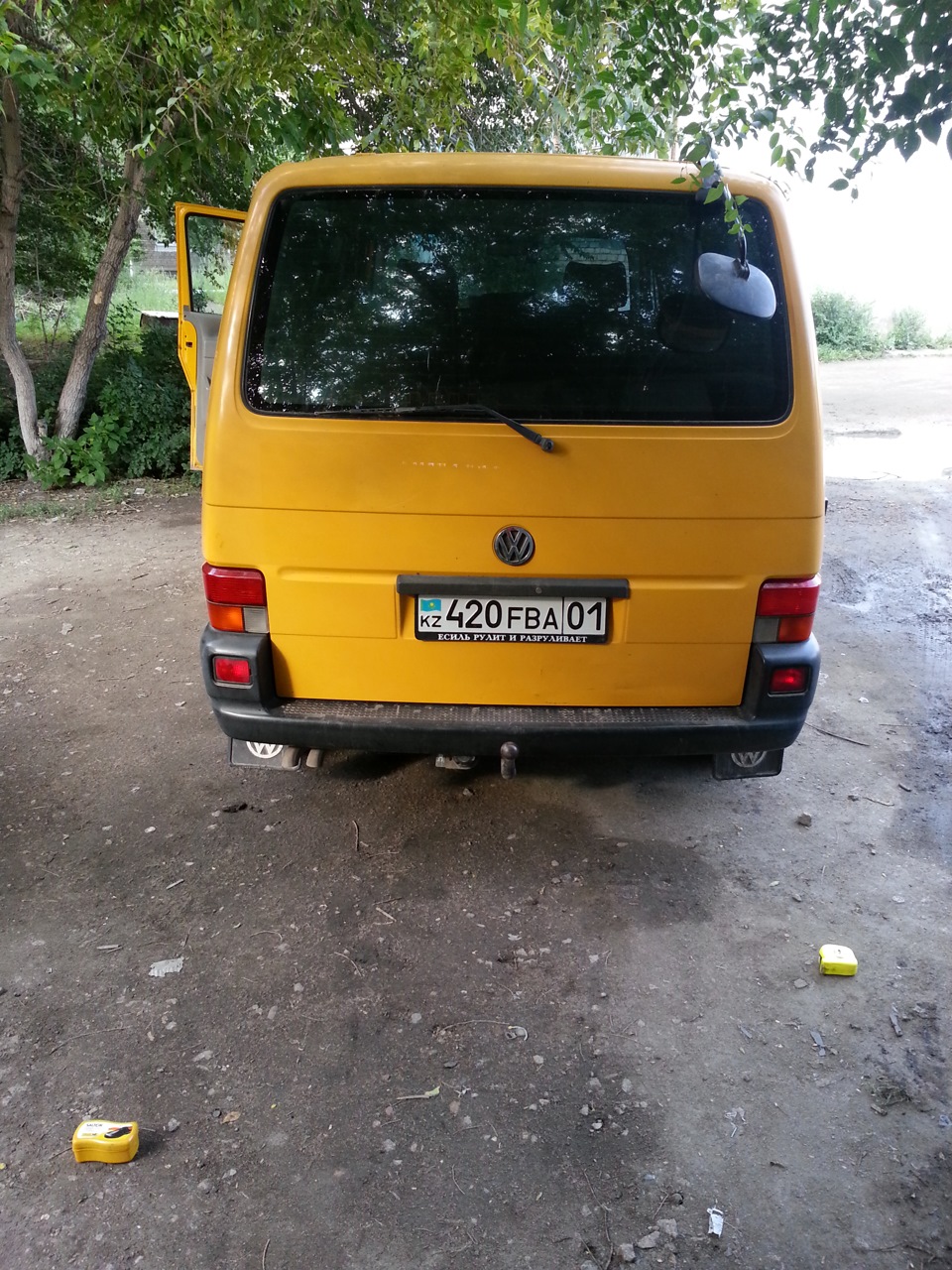 Парковочное зеркало на заднюю дверь — Volkswagen Transporter T4, 2,5 л ...
