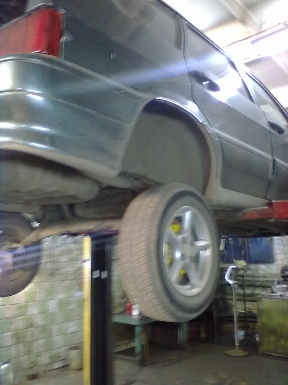 прокачка стоек и занижение 1.5 витка — Lada 2114, 1,6 л, 2007 года ...