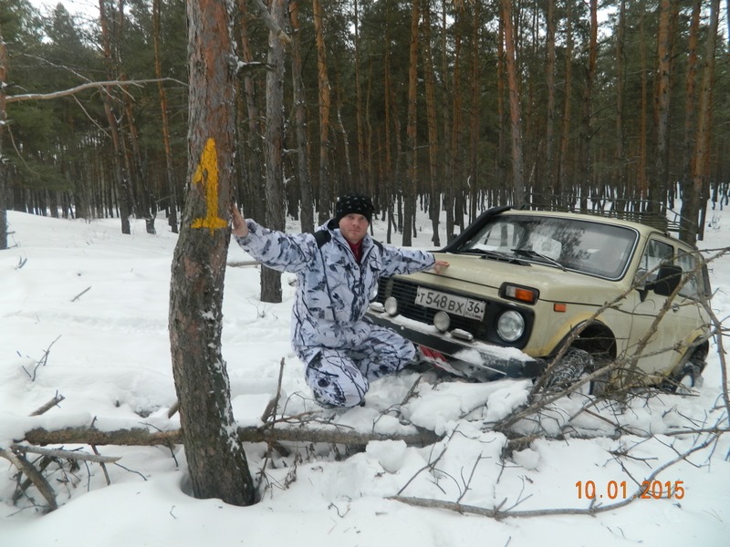 линейное ориентирование «Лисьи тропы-2015» — Lada 4x4 3D, 1,9 л, 1988 ...
