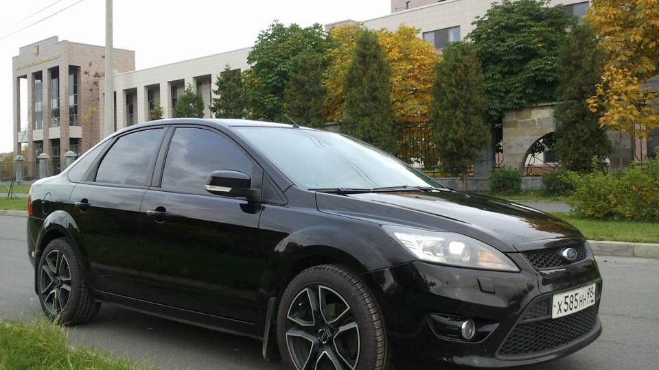 Ford Focus 2 sedan Black