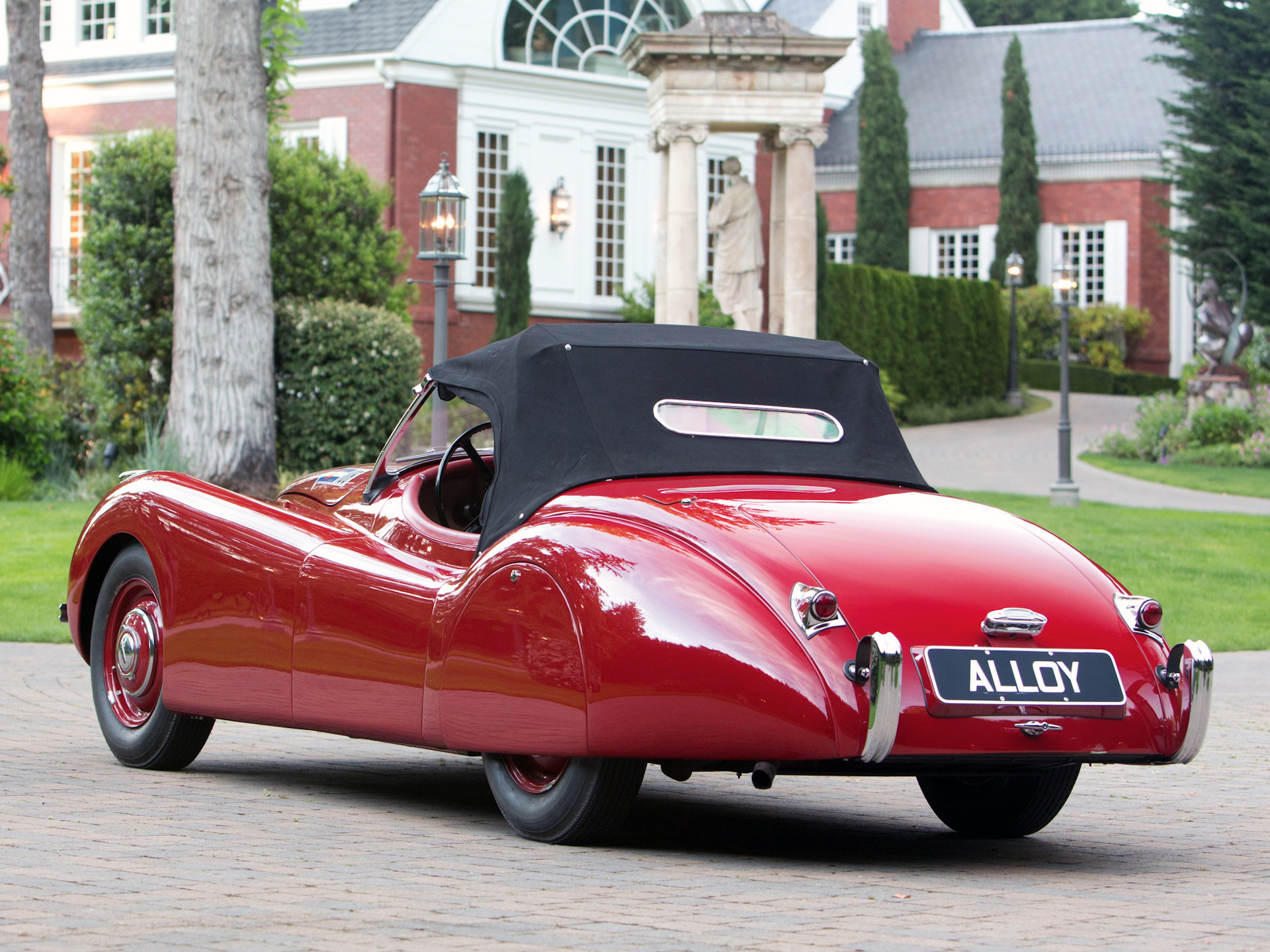 Jaguar xk120 родстер