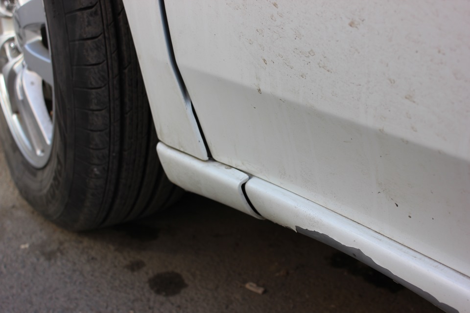 Замятый порог — Honda Accord (8G), 2 л, 2012 года | поломка | DRIVE2