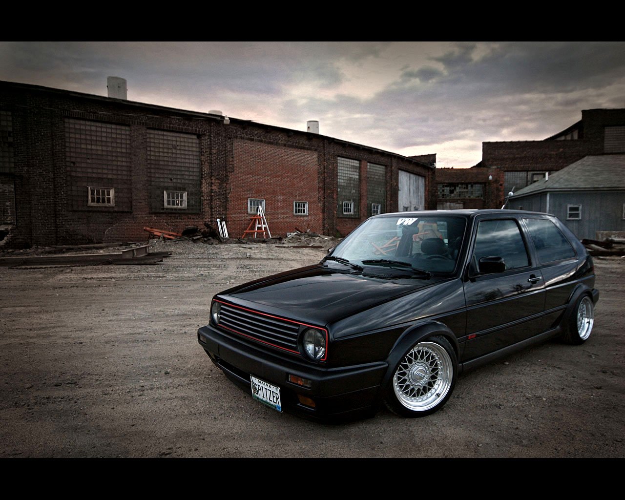 Volkswagen Golf 2 на стиле