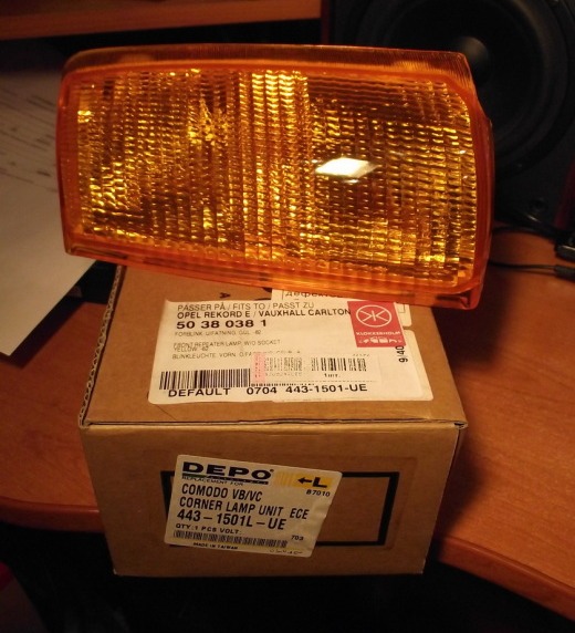 Фото в бортжурнале Opel Rekord E. Запчасти на фото: CORNER