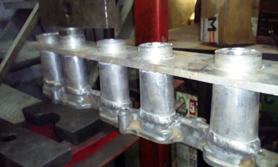 Доработка впускного коллектора — Toyota Cresta (90), 2,5 л, 1996 года ...