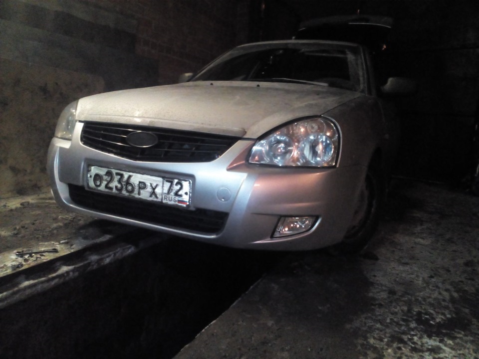 бампер рестайлинг — Lada Приора Купе, 1,6 л, 2010 года | стайлинг | DRIVE2