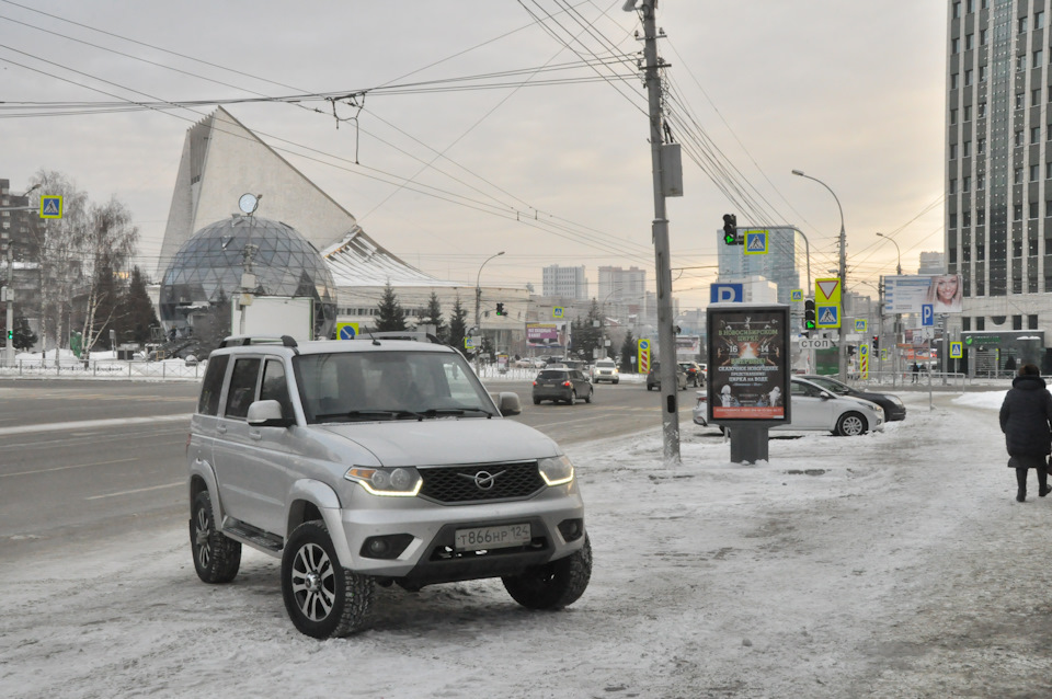 Красноярск — Кемерово — Новосибирск на УАЗ Патриот за 4 минуты — DRIVE2