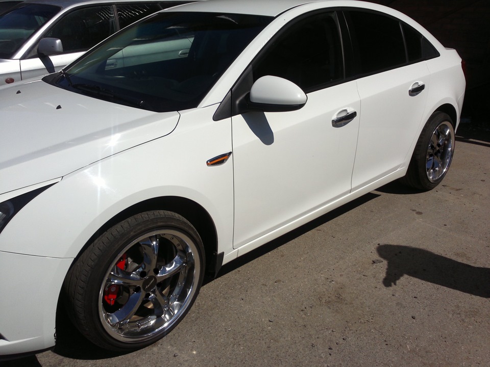 Развал в минус — Chevrolet Cruze (1G), 1,6 л, 2012 года | колёсные ...