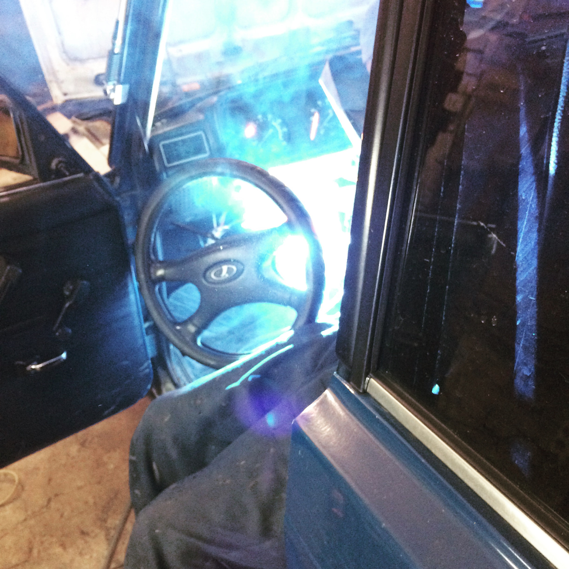 Люфт рулевой колонки(вперёд, назад) — Lada 21074, 1,6 л, 2000 года ...