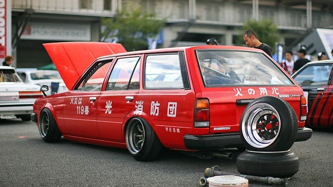 Toyota Corona дрифт