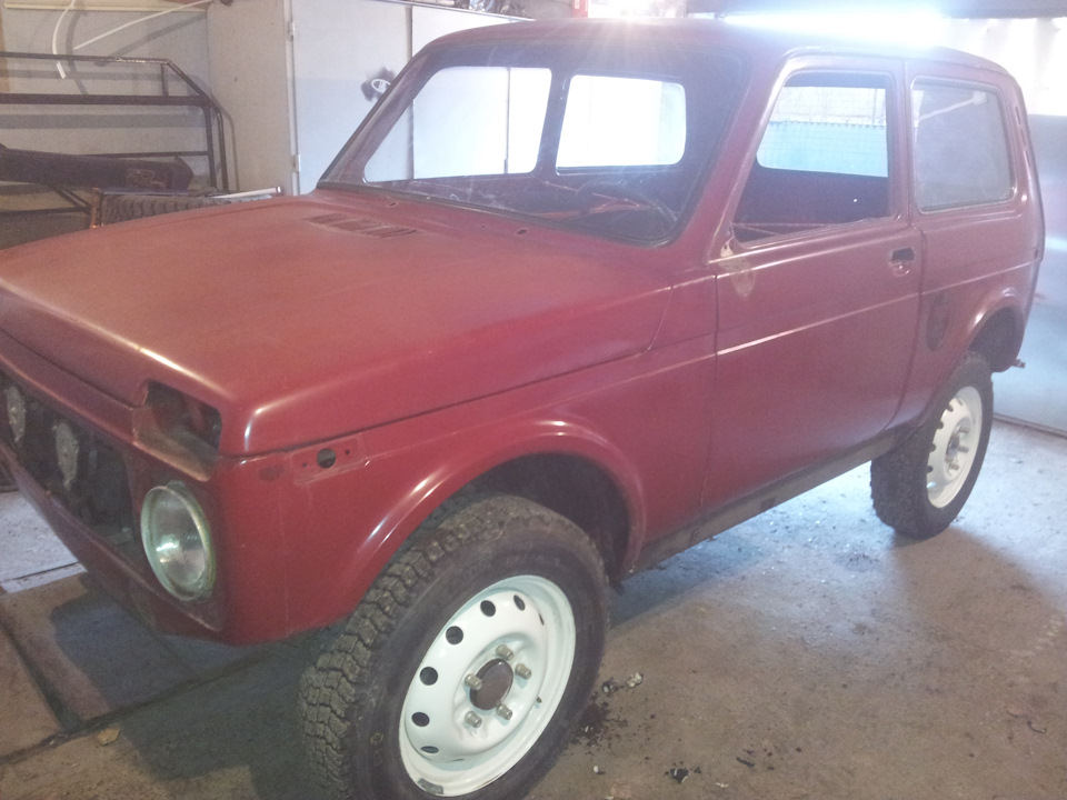 Покраска нивы — Lada 4x4 3D, 1,7 л, 1993 года | кузовной ремонт | DRIVE2