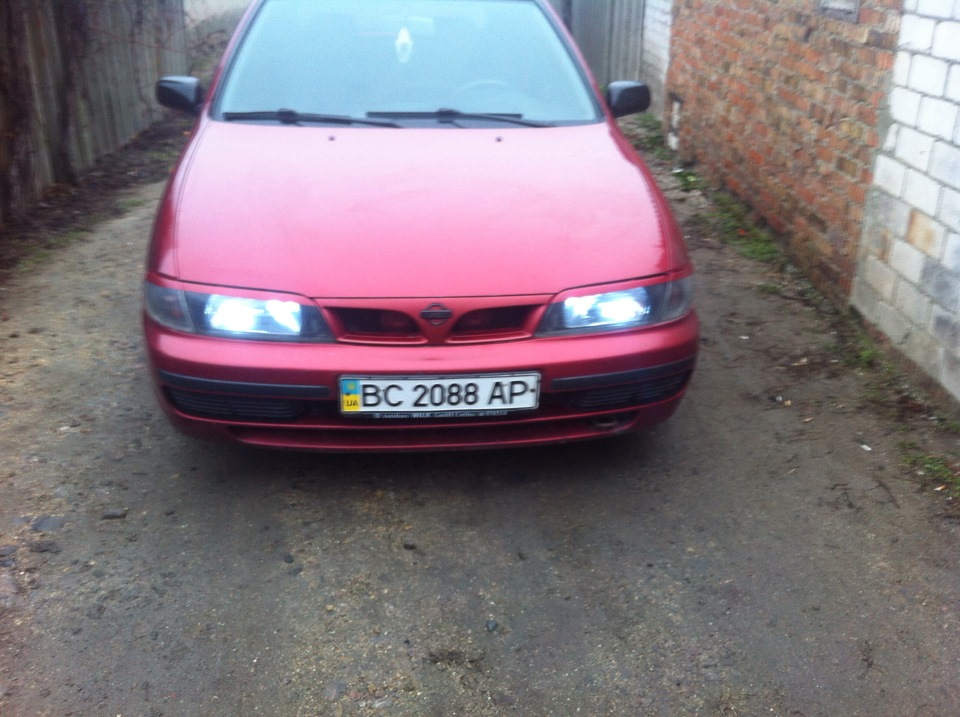 Реснички))) Часть 2 — Nissan Almera I (N15), 1,6 л, 1996 года | тюнинг ...