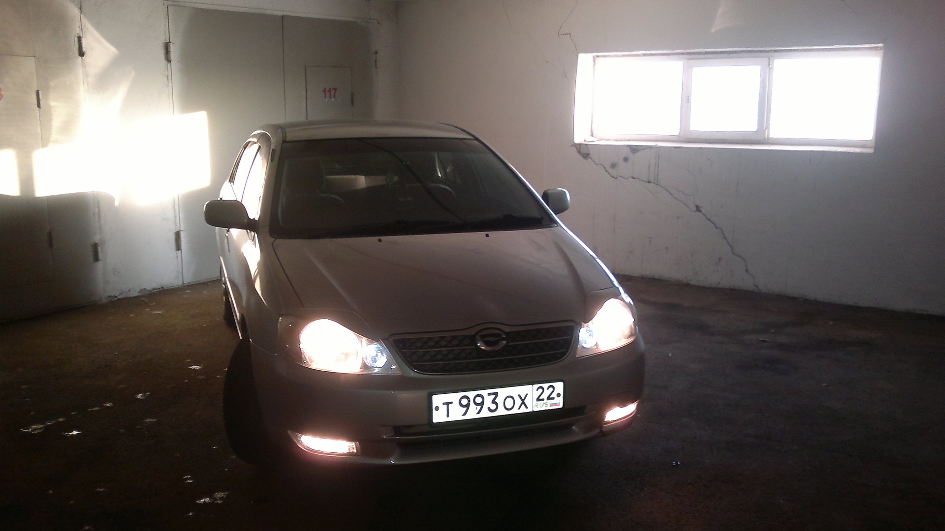 Toyota Corolla (120) 1.5 бензиновый 2001 | Барнаул-Сулима на DRIVE2