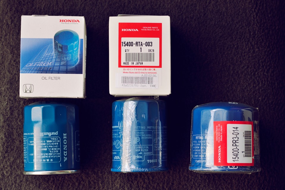 Маслянный фильтр Honda