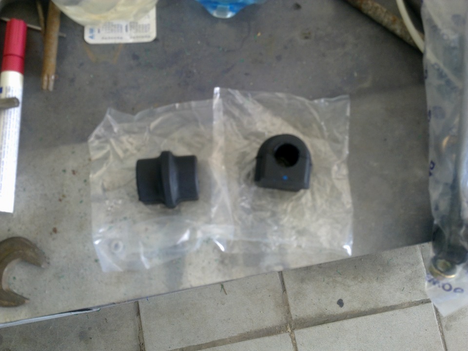 Замена тяг стабилизатора и втулок, замена свечей. — Chevrolet Aveo ...