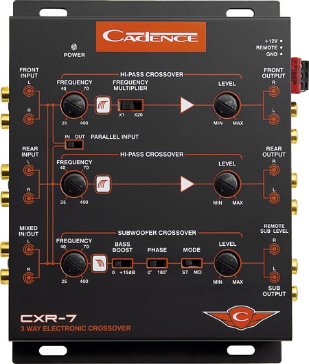 cadence cxr 7 инструкция