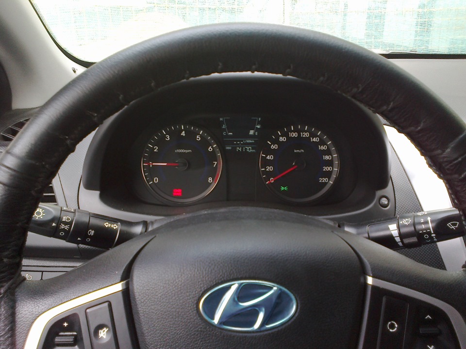 отказали приборы с дополнением от 05.10.2013г. — Hyundai Solaris (1G ...
