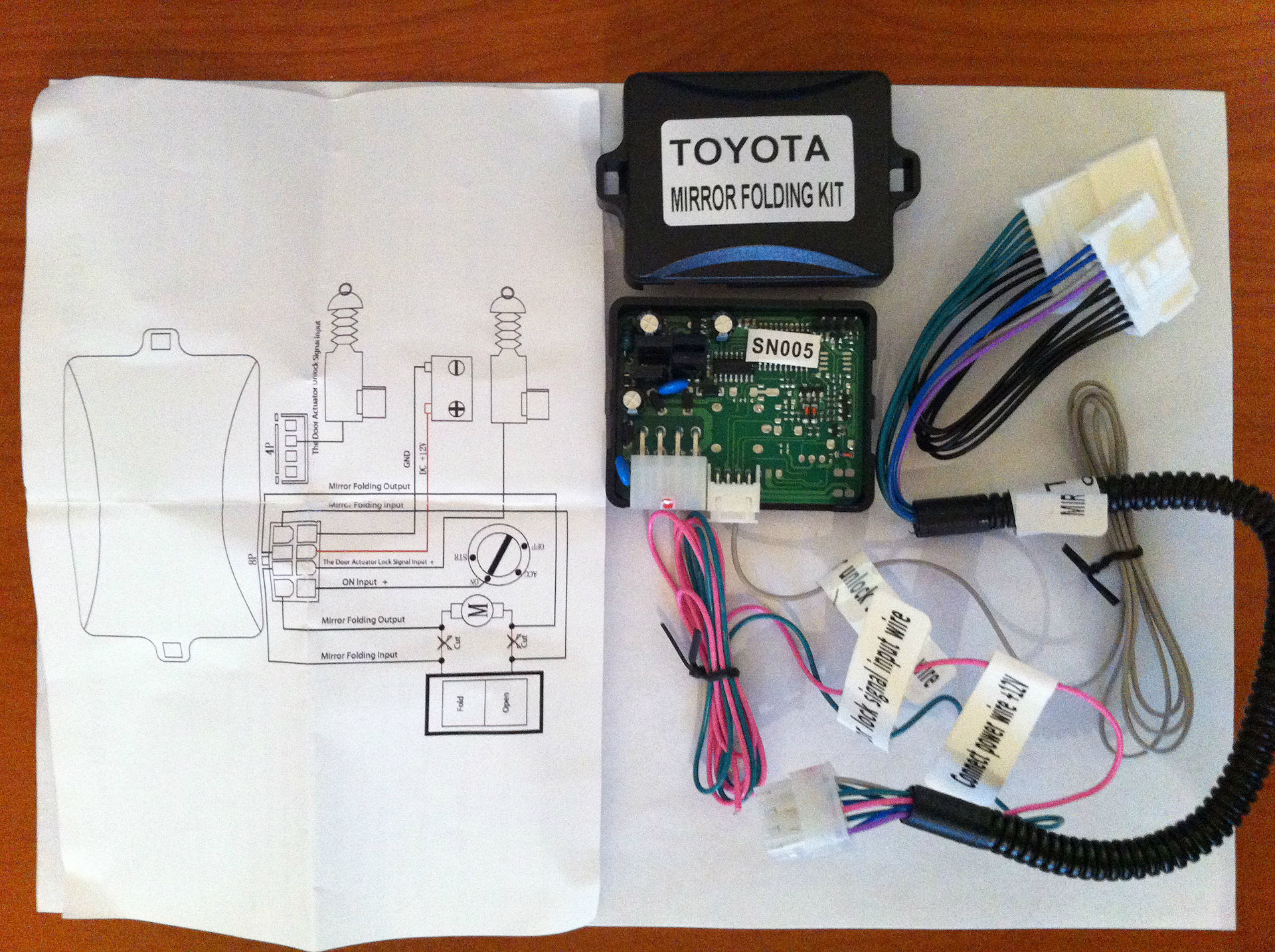 Автоматическое складывание. Блок модуль автоматического складывания зеркал Toyota Lexus. Блок автоматического складывания зеркал Тойота Ипсум. Подключение модуля автоматического складывания зеркал Тойота. Подключения модуля складывания зеркал с АЛИЭКСПРЕСС.