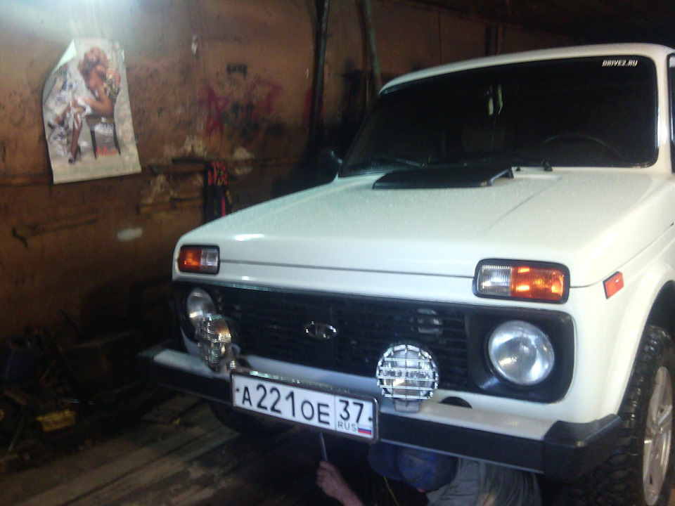 #74. Протяжка + замена резинок на тягах. — Lada 4x4 3D, 1,7 л, 2014 ...