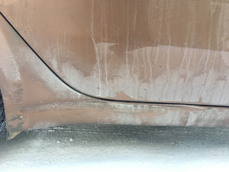 С наступающим новым 2017 годом! Помял порог, сделал порог. — KIA Ceed ...