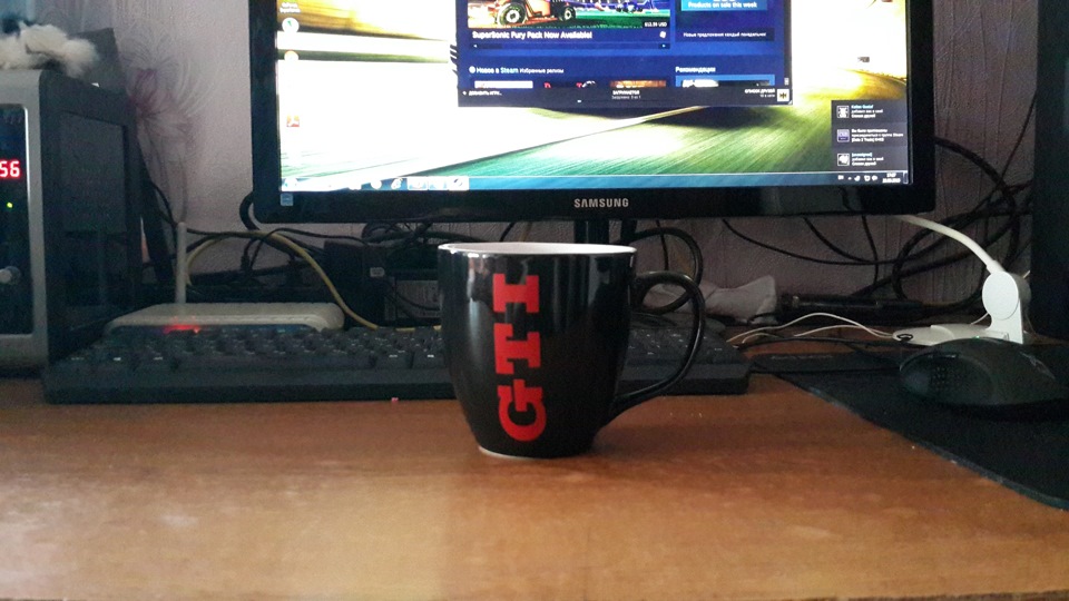 Кружка GTI . — Volkswagen Passat Variant (B5), 1,8 л, 2004 года ...