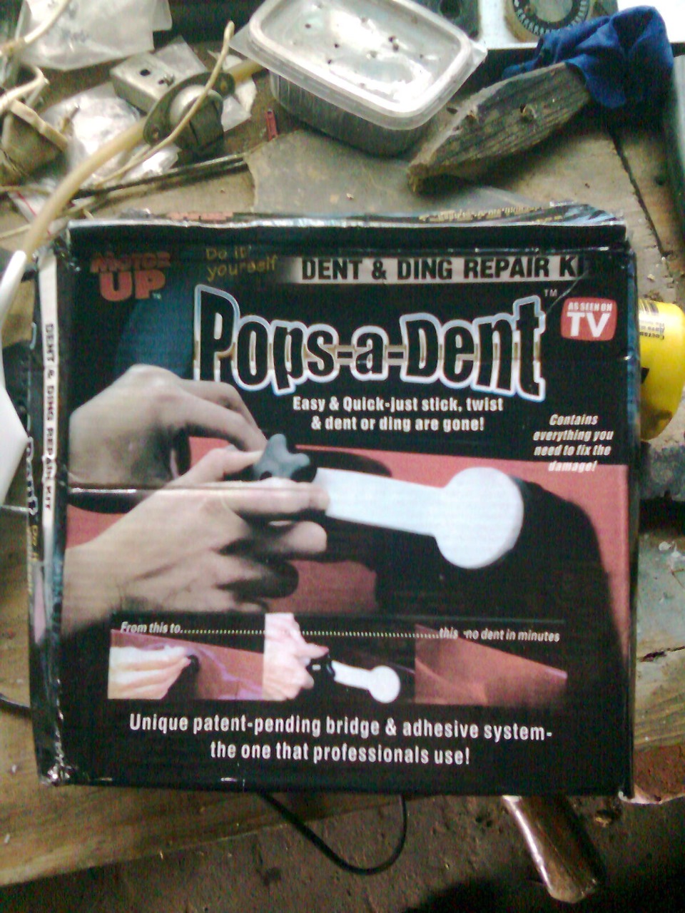 Выправление вмятин на кузове без помощи спецов на СТО в домашних ...