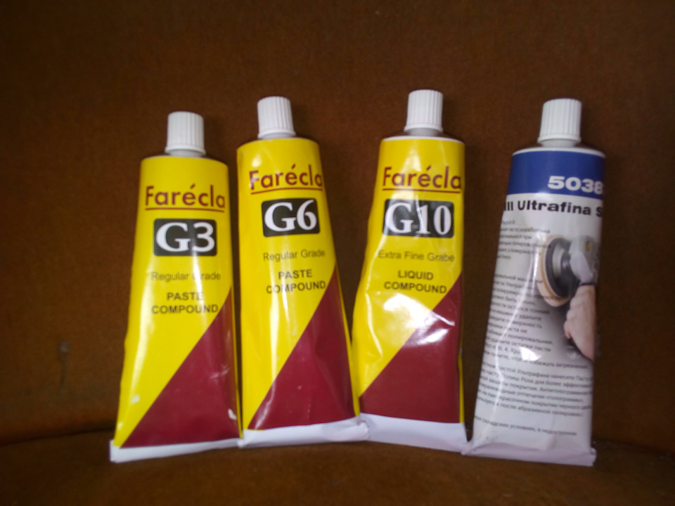 Кто-то пробивал полировать этими пастами — Сообщество «Всё о Краске и ...