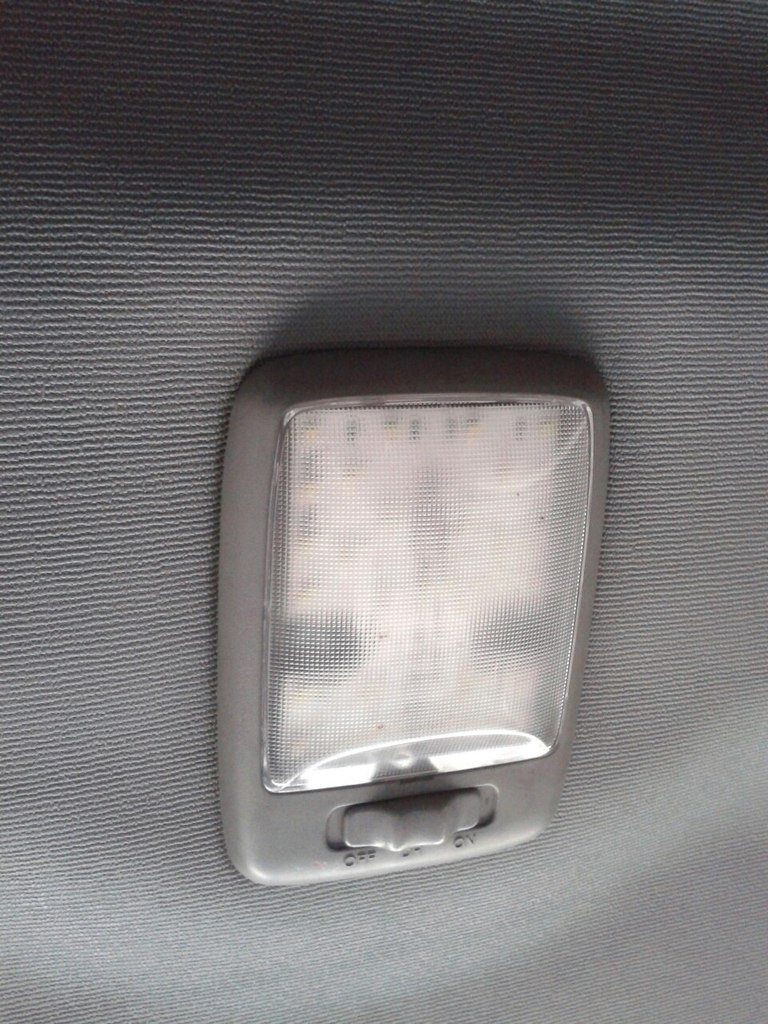 Плафон в салон — Hyundai Accent (2G), 1,5 л, 2008 года | аксессуары ...