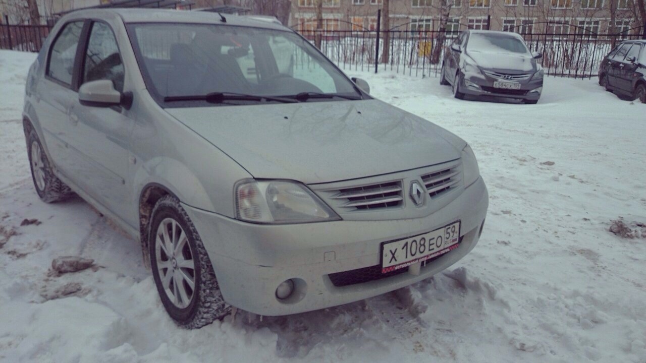 Renault Logan (1G) 1.6 бензиновый 2007 | Ренат на DRIVE2