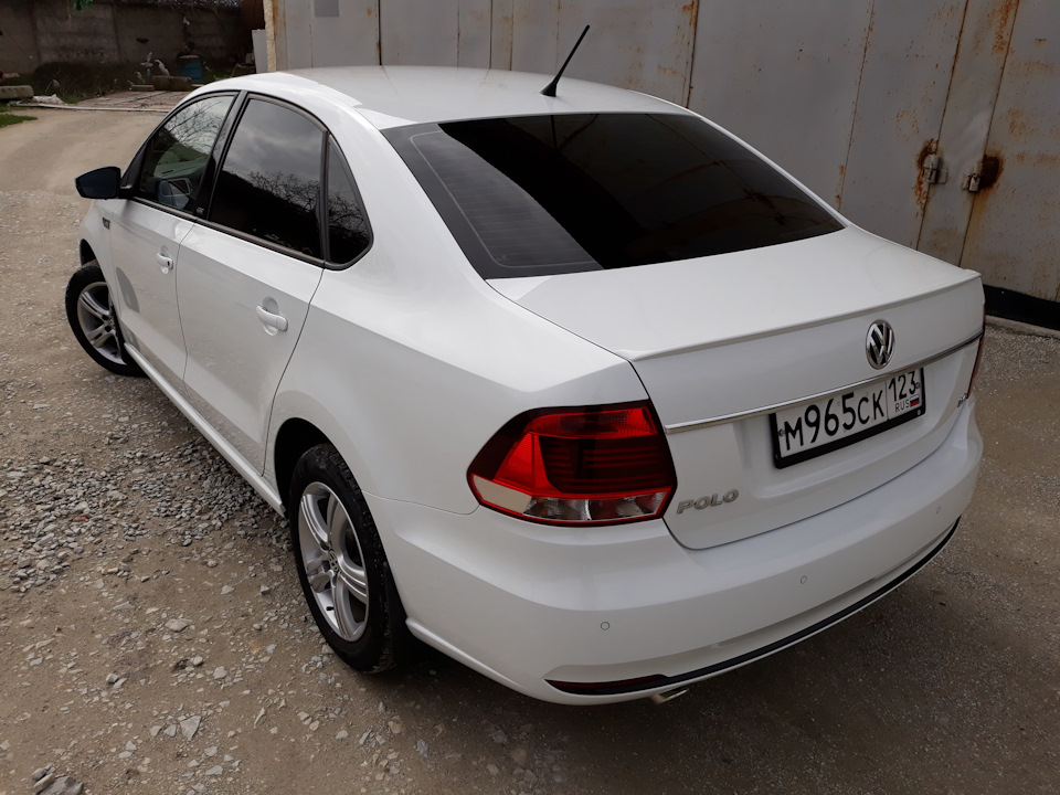 Лип спойлер Volkswagen Polo