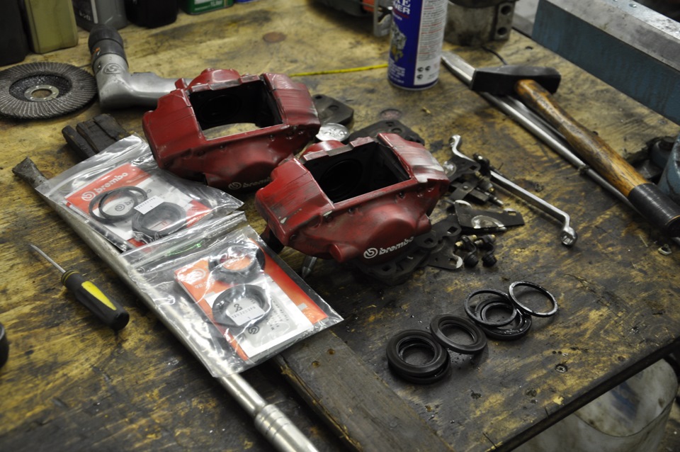 Переборка и обслуживание тормозных механизмов — Royal Racing на DRIVE2