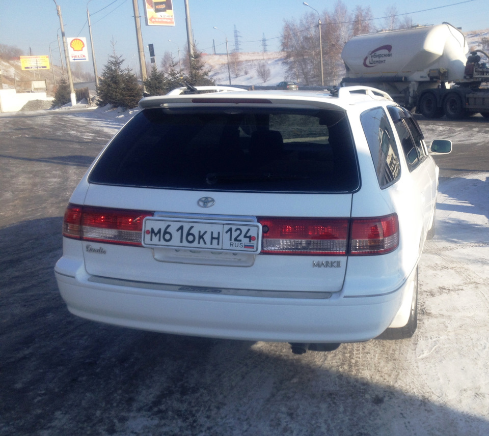 Решил помыть жидким воском авто — Toyota Mark II Qualis, 2,2 л, 1999 ...