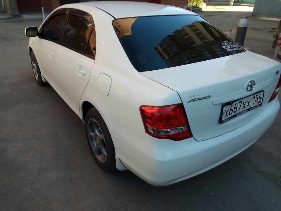 Тонировка 5% — Toyota Corolla Axio (E140), 1,5 л, 2010 года | стайлинг ...