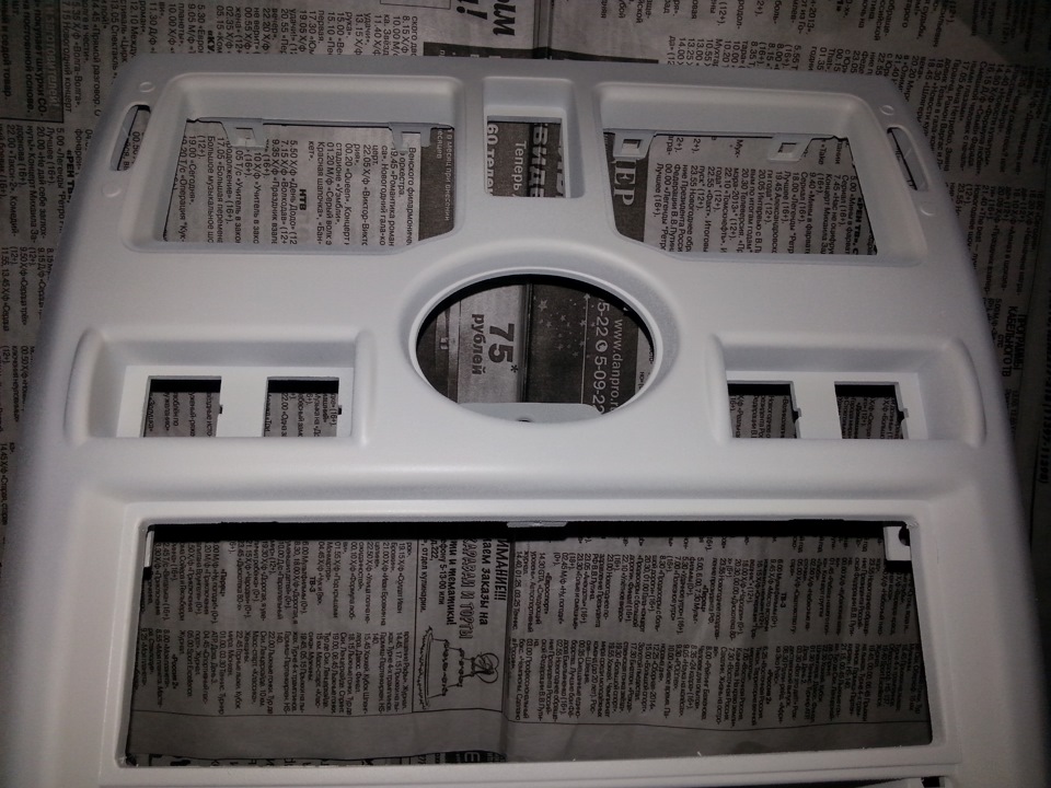 Покраска консоли — Lada Приора седан, 1,6 л, 2008 года | стайлинг | DRIVE2