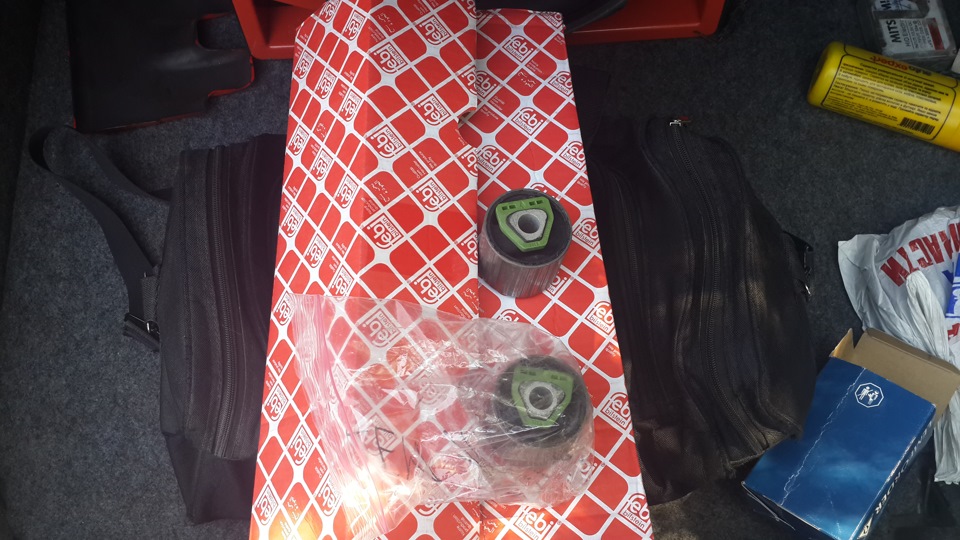 Замена передних сайлентблоков и рулевых тяг. — Opel Omega B, 2,5 л ...