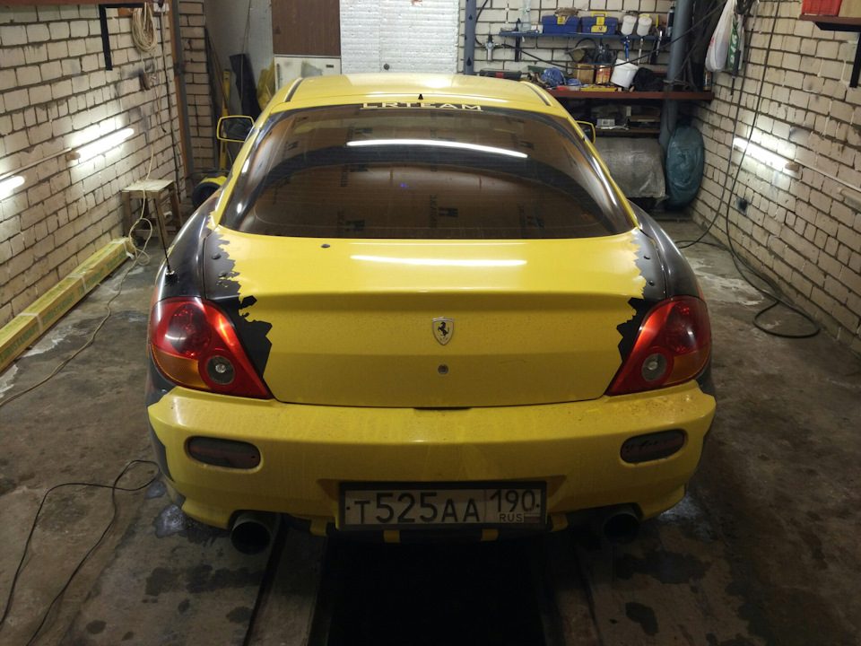 Тонировка фар — Hyundai Coupe (GK), 2 л, 2004 года | тюнинг | DRIVE2