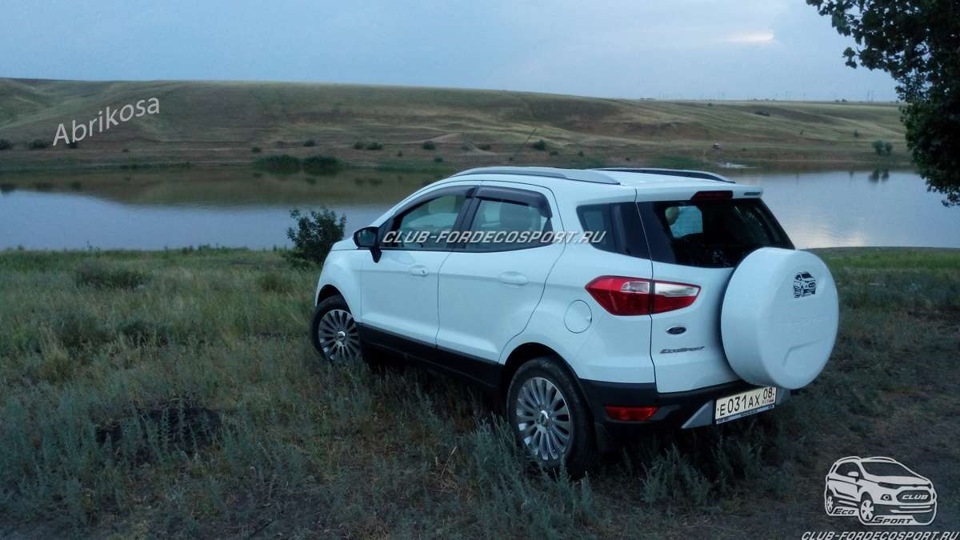 Ford ecosport белый