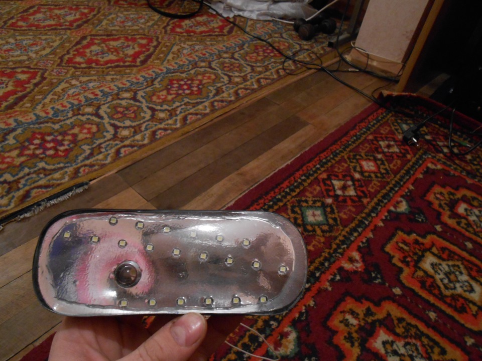 самодельные дневные ходовые огни — Lada 21083, 1,3 л, 1992 года ...