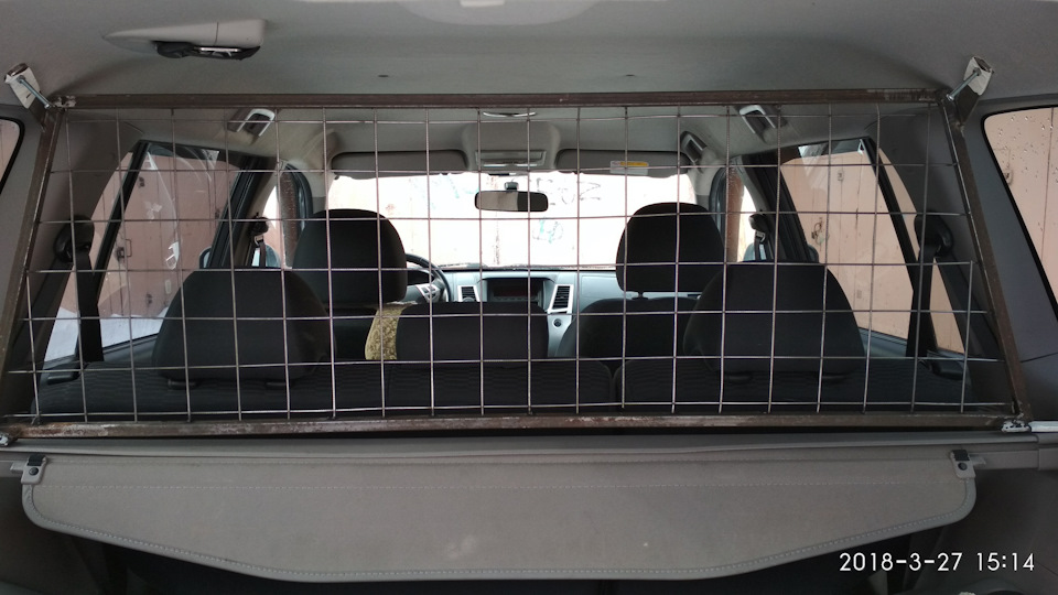 Перегородка между салоном и багажником! — Mitsubishi Pajero Sport (2G .