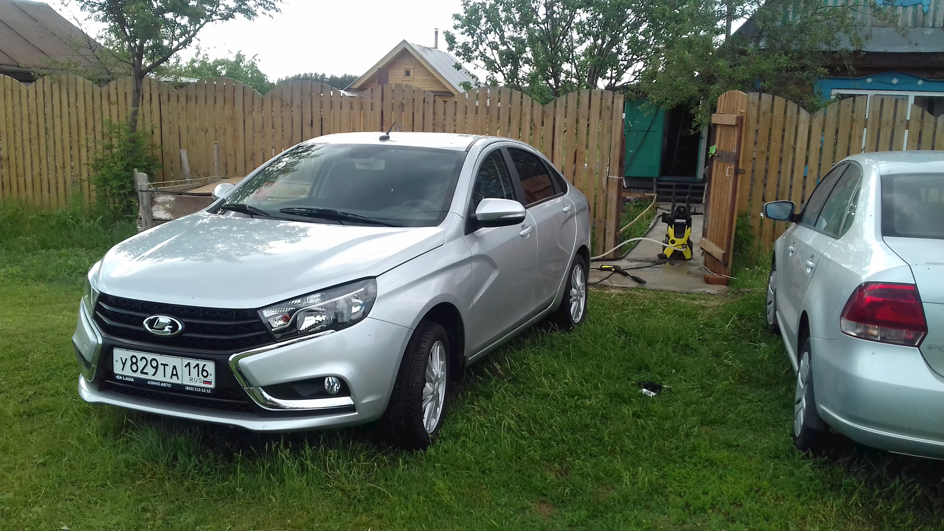 Операция антилипа — Lada Vesta, 1,6 л, 2015 года | мойка | DRIVE2